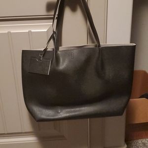 Large indigo tote